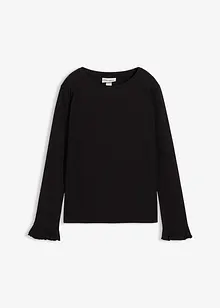 Longsleeve in een elastische katoenmix, bonprix