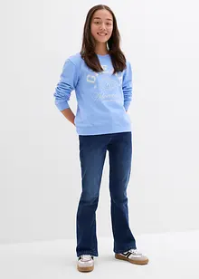 Flared jeans, low waist, bonprix