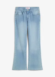 Bootcut meisjes jeans, mid waist, bonprix