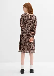 Mini jurk van mesh, bonprix