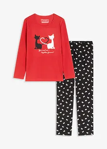Pyjama met slaapmasker, bonprix