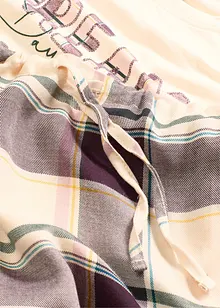 Pyjama met een zachte broek in een geschenktasje, bonprix