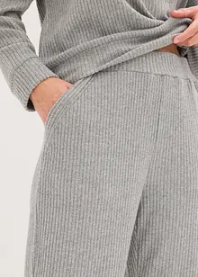 Loungewear huispak van soepele ribstof, oversized, bonprix