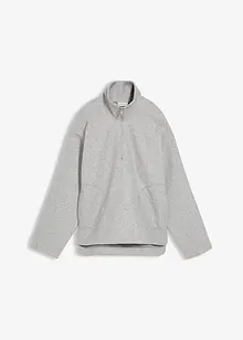 Oversized fleece trui, bonprix