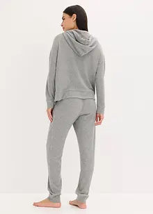 Loungewear huispak van soepele ribstof, oversized, bonprix
