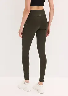 Thermo legging met reflecterende details en zakje voor smartphone, bonprix