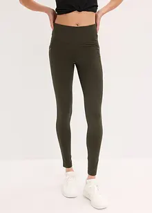 Thermo legging met reflecterende details en zakje voor smartphone, bonprix