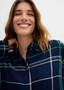 Lange blouse van soepele viscose, bonprix