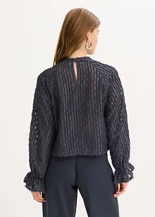 Blouse van gestructureerd materiaal, bonprix