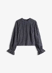 Blouse van gestructureerd materiaal, bonprix