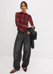 Blouse met smokwerk, bonprix