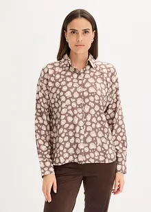 Viscose blouse met vleermuismouwen, bonprix