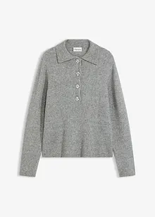 Polo-trui met wol, bonprix