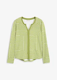 Longsleeve van viscose, bonprix