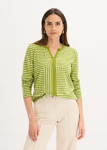 Longsleeve van viscose, bonprix