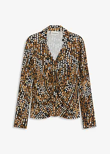 Jersey blouse met viscose, bonprix