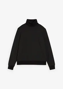 Warm thermoshirt van fleece met col, bonprix