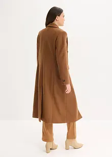 Lange blazerjas met viscose, bonprix