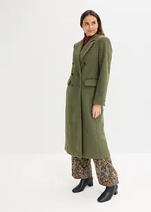 Lange blazerjas met viscose, bonprix