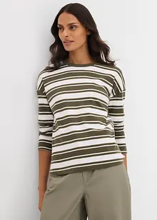 Oversized longsleeve van puur katoen, bonprix