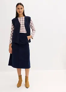 Corduroy midirok, bonprix