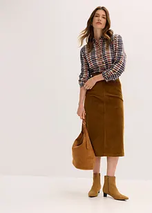 Corduroy midirok, bonprix