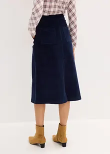 Corduroy midirok, bonprix