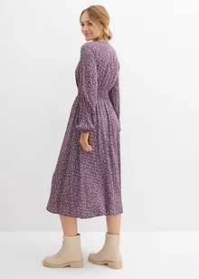 Midi jurk van soepele viscose, bonprix