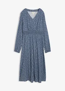 Midi jurk van soepele viscose, bonprix