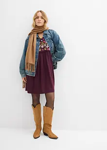 Tuniekjurk van soepele viscose, bonprix