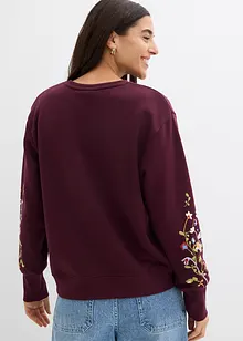 Sweater in een katoenmix, bonprix