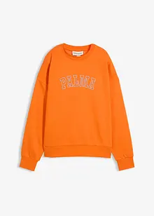 Oversized sweater van katoenmix, bonprix