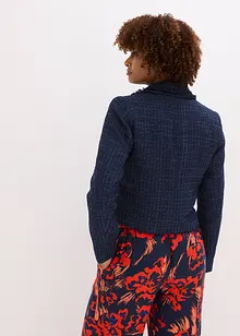 Bouclé blazer met decoratieve knopen, bonprix