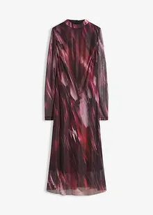 Midi jurk van zachte mesh, bonprix