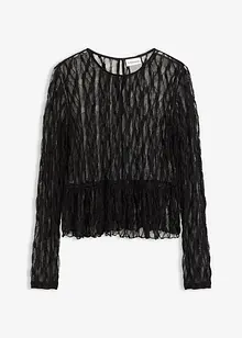 Longsleeve van kant, bonprix