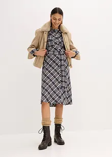 Overhemdjurk van zacht flanel, bonprix