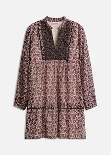 Jurk met borduursel, bonprix