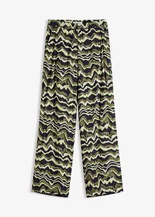 Palazzo broek in een lichte viscose-crêpe, bonprix