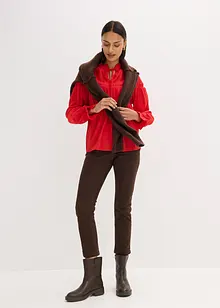 Twill broek van elastische katoenmix, bonprix