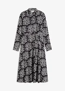 Midi jurk van soepele viscose, bonprix