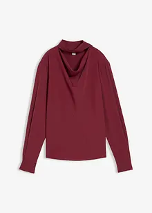 Licht glanzende shirtblouse, bonprix