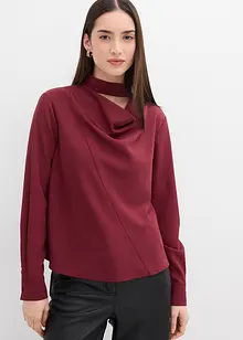 Licht glanzende shirtblouse, bonprix