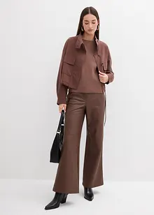 Geribde longsleeve, bonprix