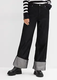 Baggy jeans mid waist, bonprix