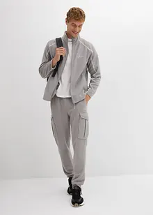 Warmende fleece vest met sportieve details, bonprix