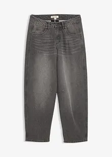 Barrel jeans mid waist, bonprix