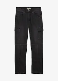 Regular Fit cargo jogging Jeans met comfortband, straight, bonprix