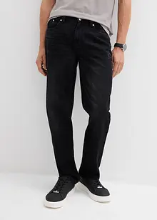 Regular fit jeans van puur katoen met een comfortband, straight, bonprix