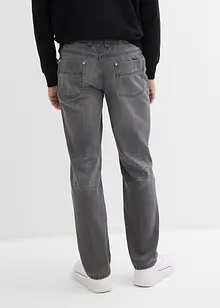 Regular fit jeans van puur katoen met een comfortband, straight, bonprix