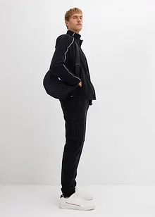 Warmende fleece vest met sportieve details, bonprix